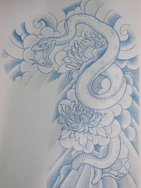 蛇×菊サムネイル