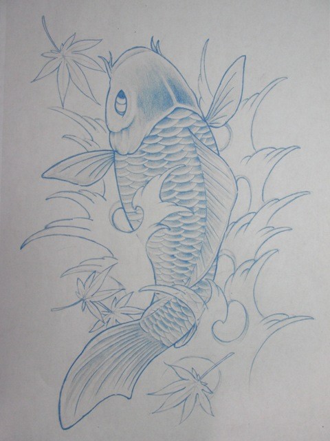 鯉×紅葉サムネイル